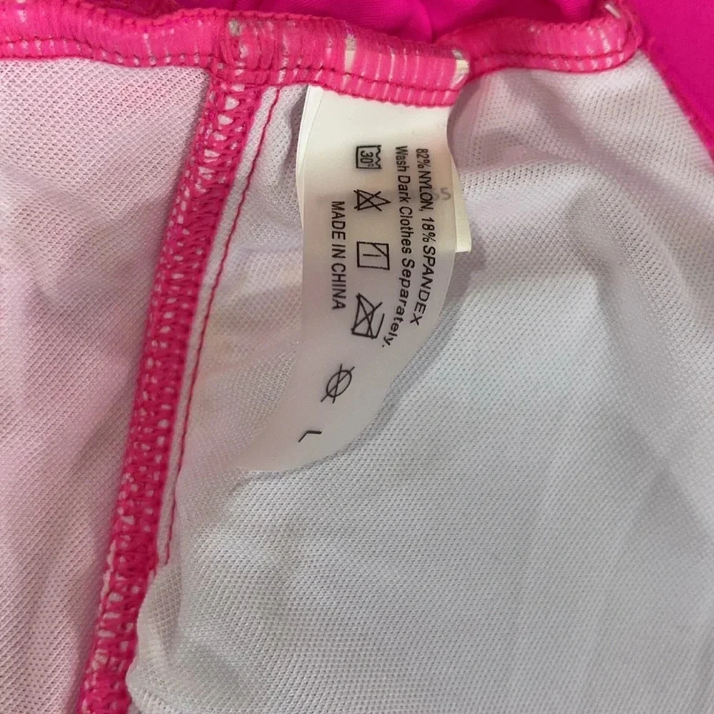Hot pink 1 piece swimsuit youth large 12/14